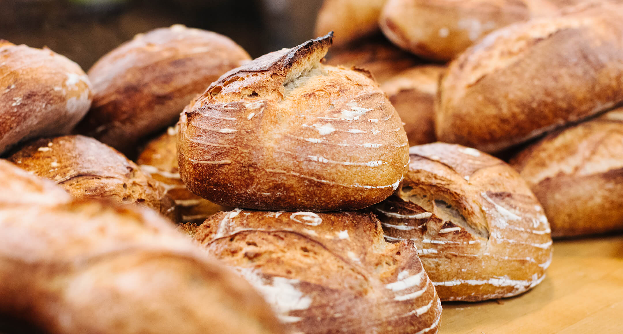 A variety of New Seasons breads